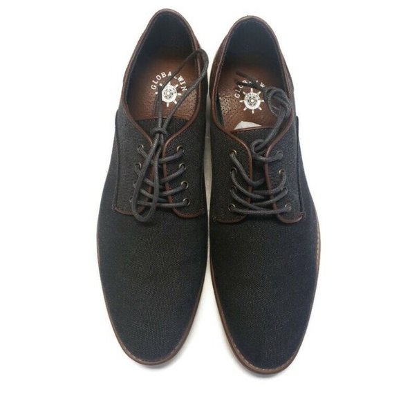 GLOBALWIN Oxford Dress Shoes Mens Size 8.5 Business Casual Fashion Blue Brown - Picture 6 of 10